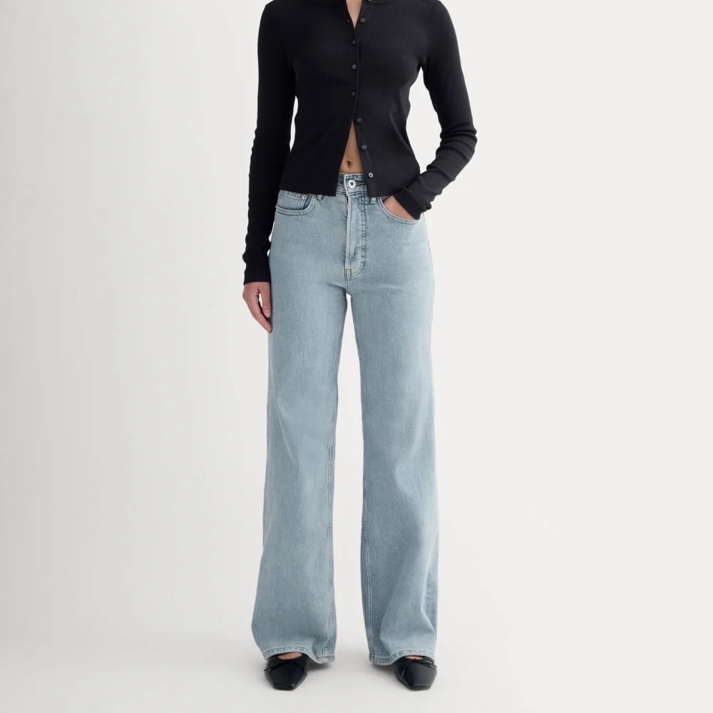 Everlane | Women’s The Way High Sailor Jeans in Light Indigo Size 26S